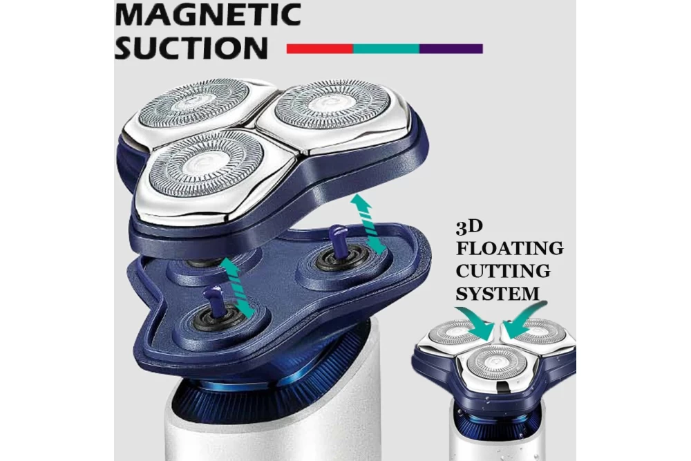 Электробритва VGR V-328 водонепроницаемая (373882) - фото 6