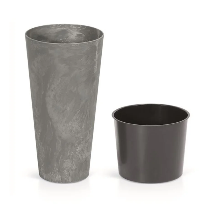 Горшок для цветов Prosperplast Tubus slim effect 20 см Маренго