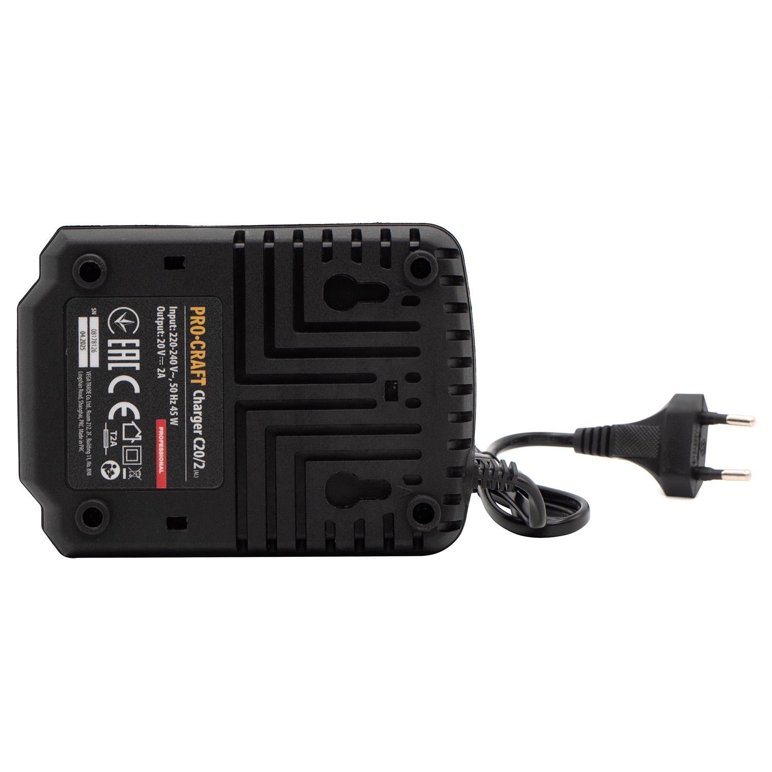 Набір акумуляторів та зарядного пристрою Procraft PBC-set1 (28337102) - фото 12 Набір акумуляторів та зарядного пристрою Procraft PBC-set1 (28337102) - фото 12