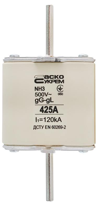 Предохранитель ножевой АСКО-Укрем NH3 425A gG с плавкой вставкой (A0050010039)