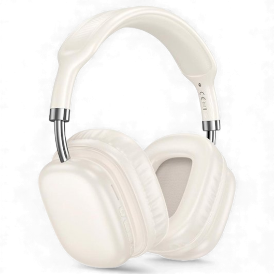 Навушники бездротові Hoco W52 Wonderful BT Milky накладні White (30654567)