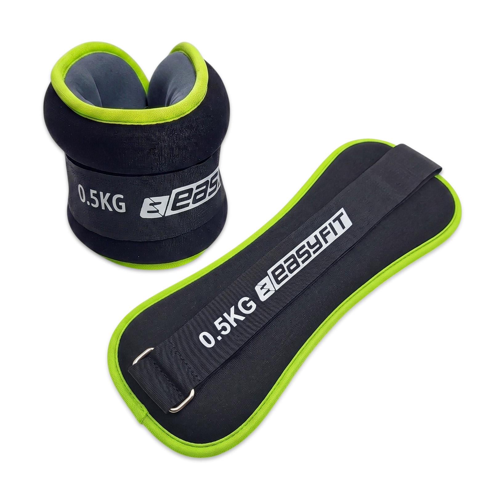 Утяжелители EasyFit Comfort для рук/ног пара 0,5 кг (EF-1005-G)
