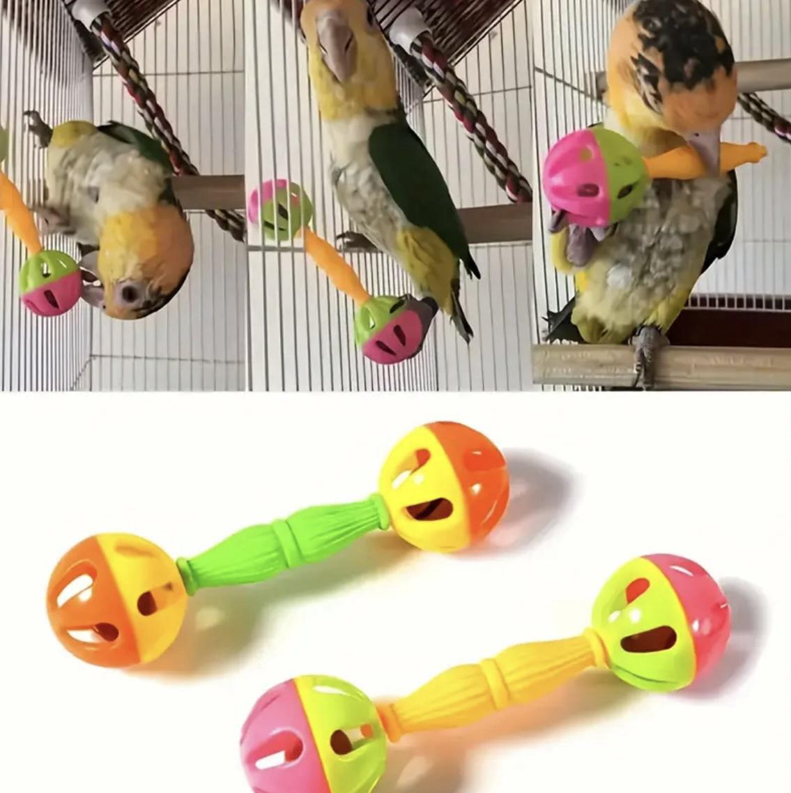 Набір іграшок для папуги Ron 2 шт. (56465465654) - фото 6 Набір іграшок для папуги Ron 2 шт. (56465465654) - фото 6