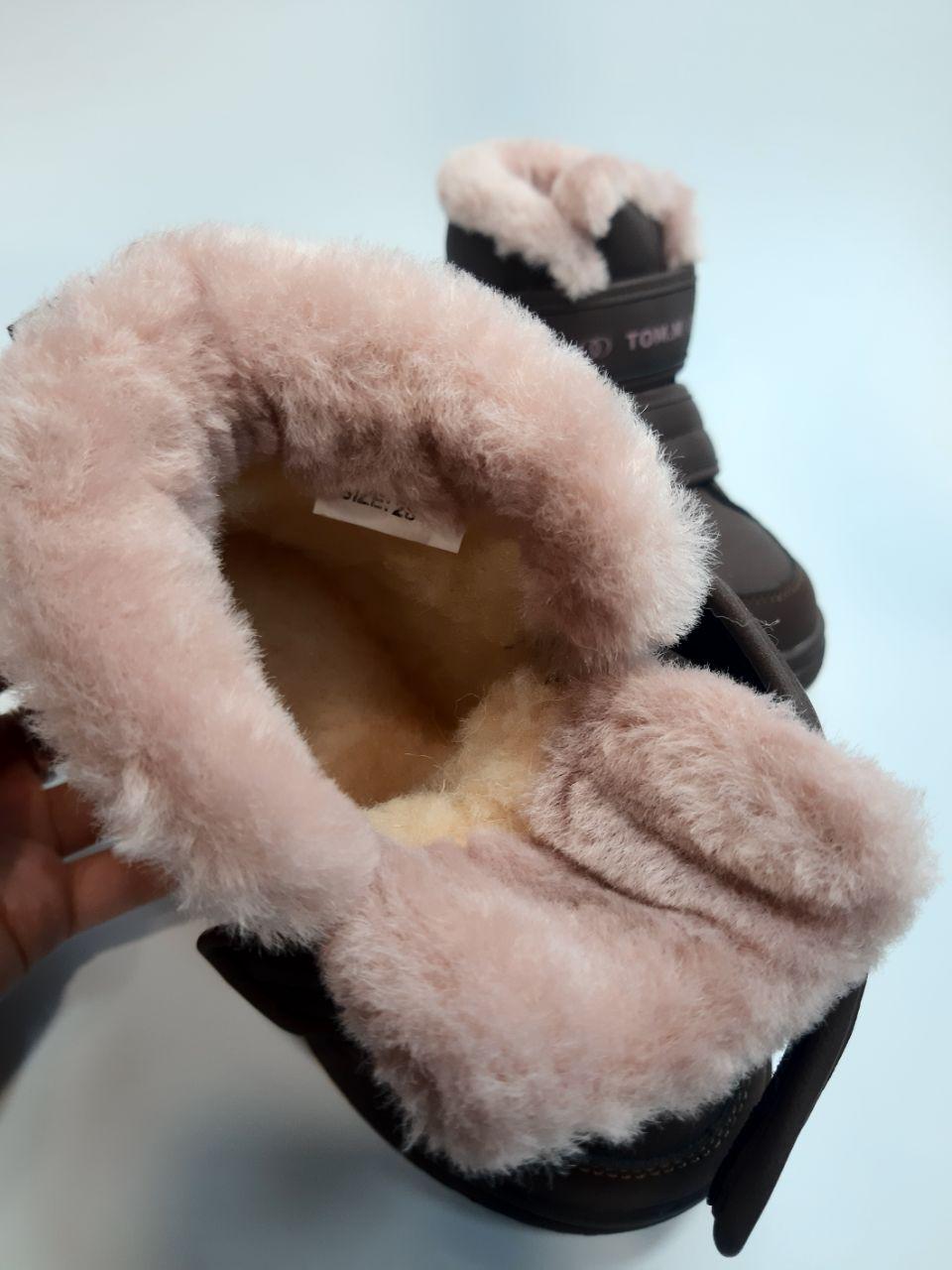 Ботинки зимние TOM.M для девочки р. 34 22,1 см Коричневый (М) - фото 4 Ботинки зимние TOM.M для девочки р. 34 22,1 см Коричневый (М) - фото 4