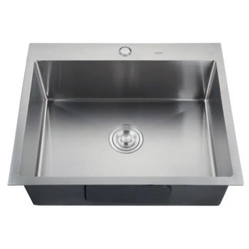 Мойка кухонная Zerix нержавеющая сталь MX1585 600x500 мм прямоугольная 0,8 мм (269717)