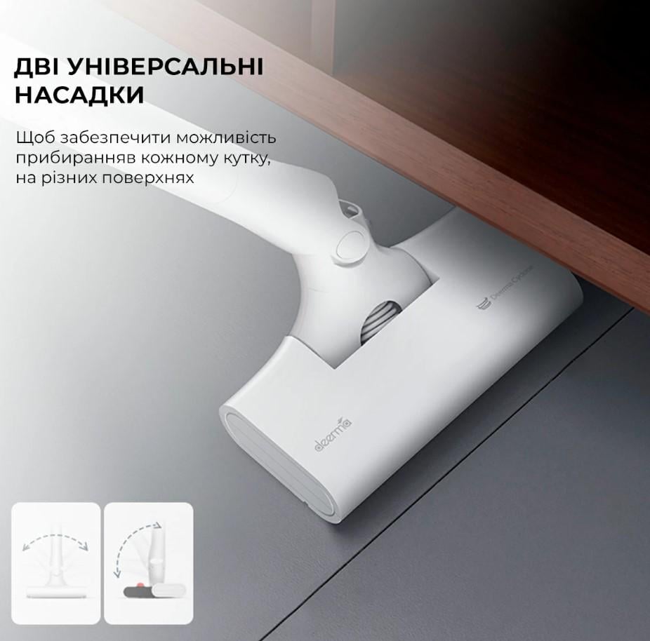 Пилосос вертикальний Deerma VC01 MAX Wireless Vacuum Cleaner White (101078) - фото 6