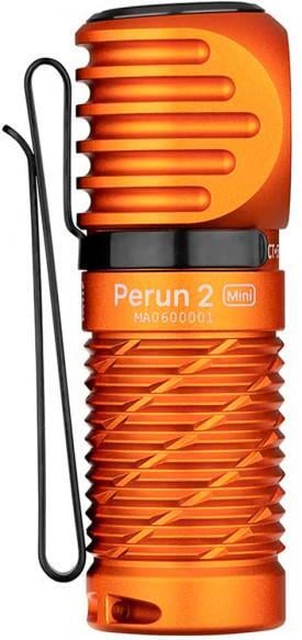 Ліхтар Olight Perun 2 Mini 1100 lm 150 м Помаранчевий (27831855) - фото 3