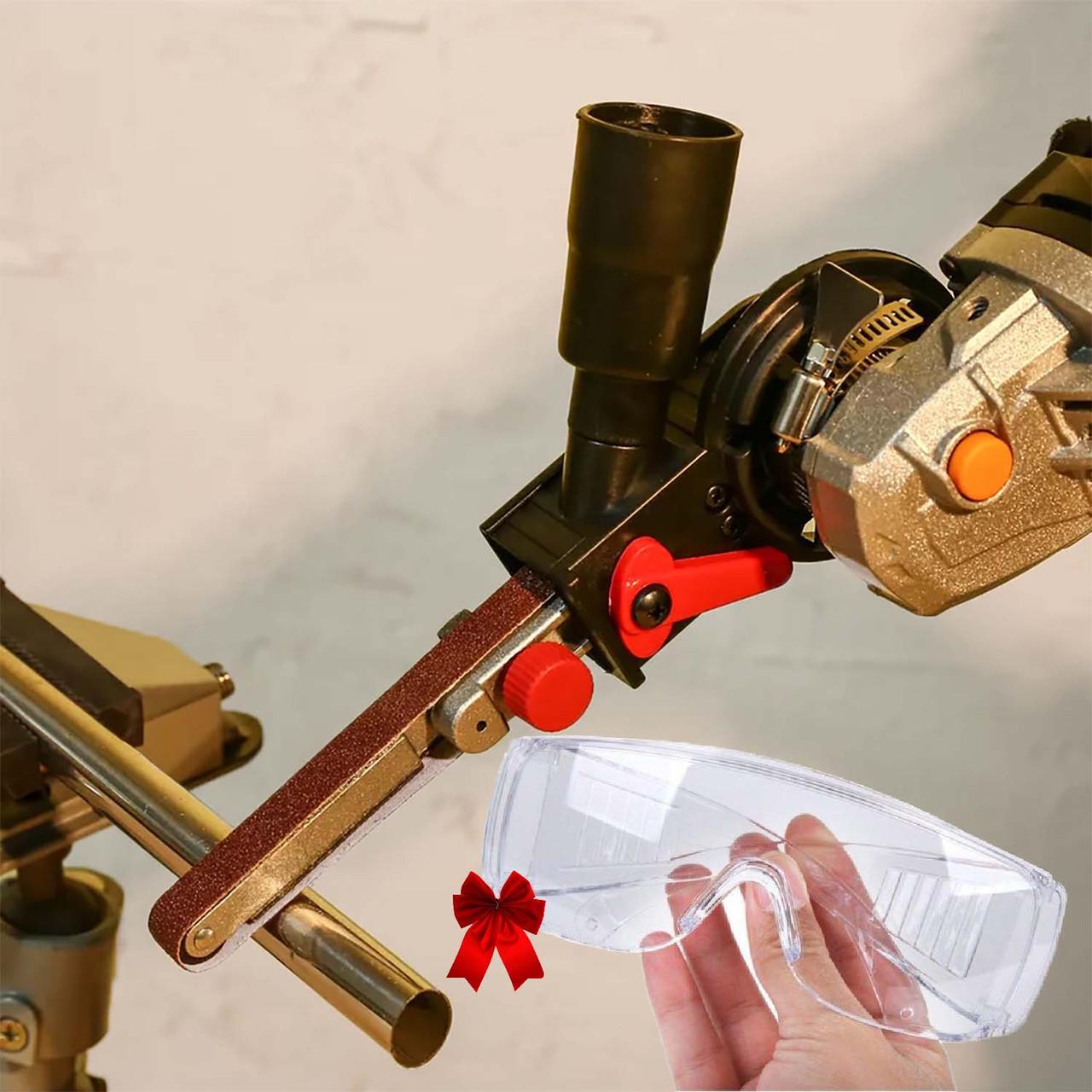 Насадка гриндер на КШМ М14 115/125 мм і захисні окуляри WLT - фото 5 Насадка гриндер на КШМ М14 115/125 мм і захисні окуляри WLT - фото 5