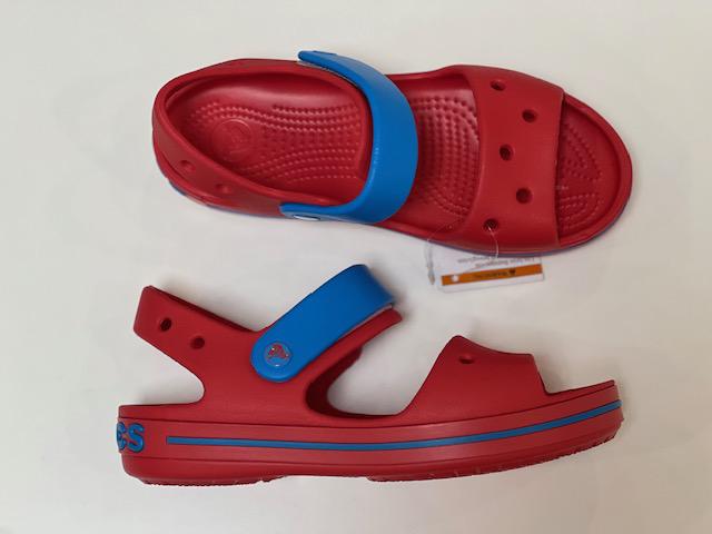 Босоножки детские Crocs Crocband р. 33-34 Varsity Red (14491846) - фото 11