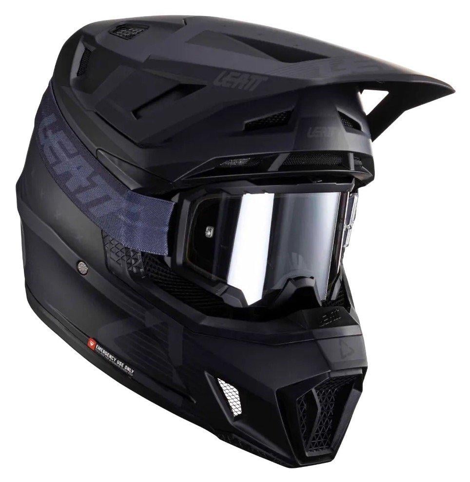 Мотошлем Leatt Helmet Moto 7.5 + Goggle M Stealth (29926)