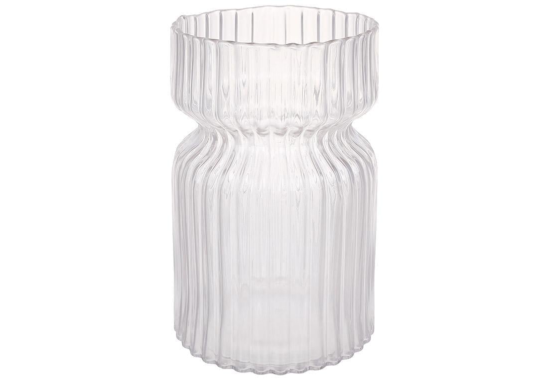 Ваза из прозрачного стекла 11,5x19 см (527-840)