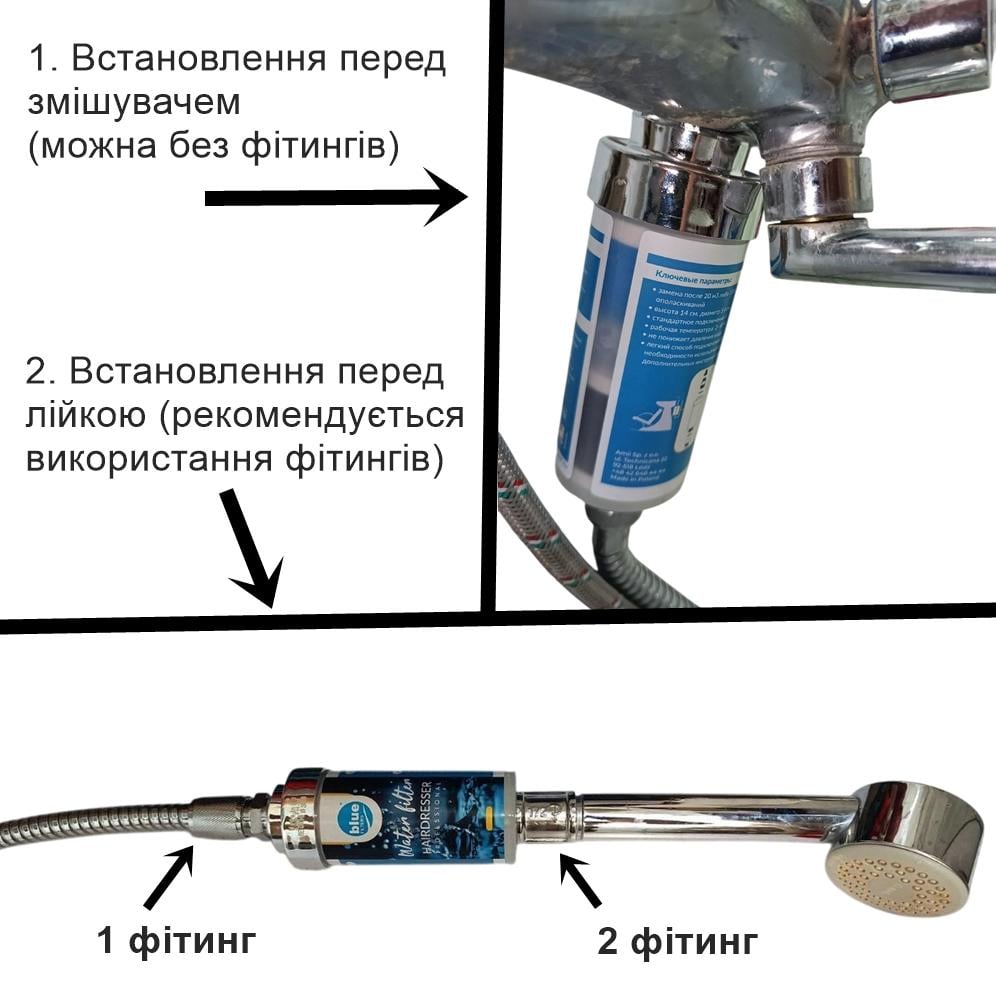 Комплект фільтрів для душу Bluefilters Hairdresser Professional 3 шт. (5593) - фото 5 Комплект фільтрів для душу Bluefilters Hairdresser Professional 3 шт. (5593) - фото 5