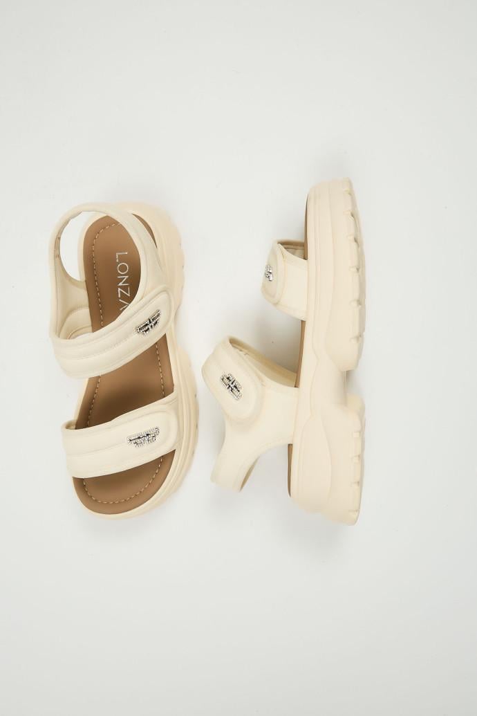 Сандалии женские LONZA на платформе р. 37 Бежевый (198716)