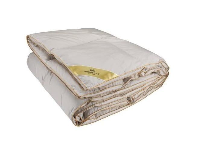 Одеяло двуспальное теплое 200x220 см 1100 г Бежевый (3160d2d1)