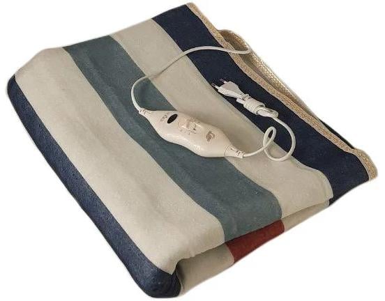 Электропростынь FlyBat Electric Blanket Полоски 120 Вт 150x180 см Разноцветный (34431325)