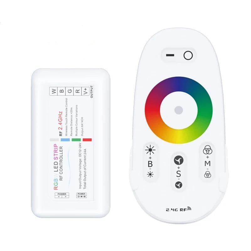 Контроллер сенсорный Prolum RGB/W RF 5K 18A Белый (29014755)
