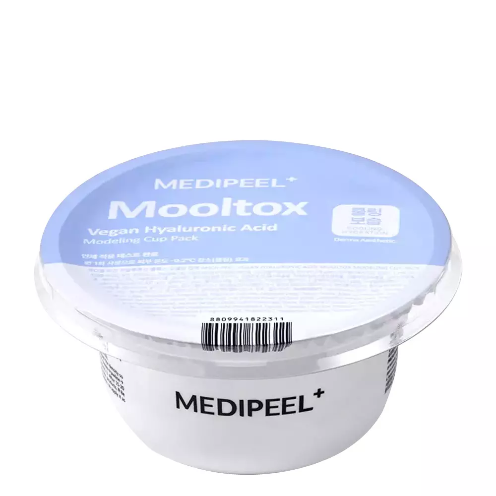 Маска для обличчя Зволожуюча моделююча Medi-Peel Vegan Hyaluronic Acid Mooltox 28 г (8809941822311) - фото 1