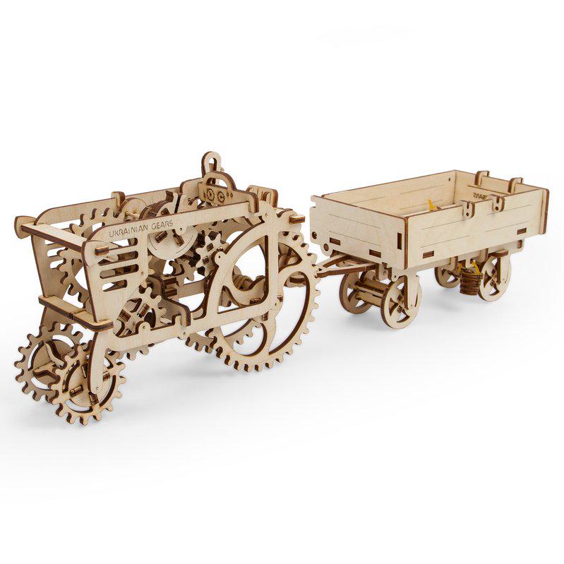 Механический 3D-пазл UGEARS Прицеп - фото 2