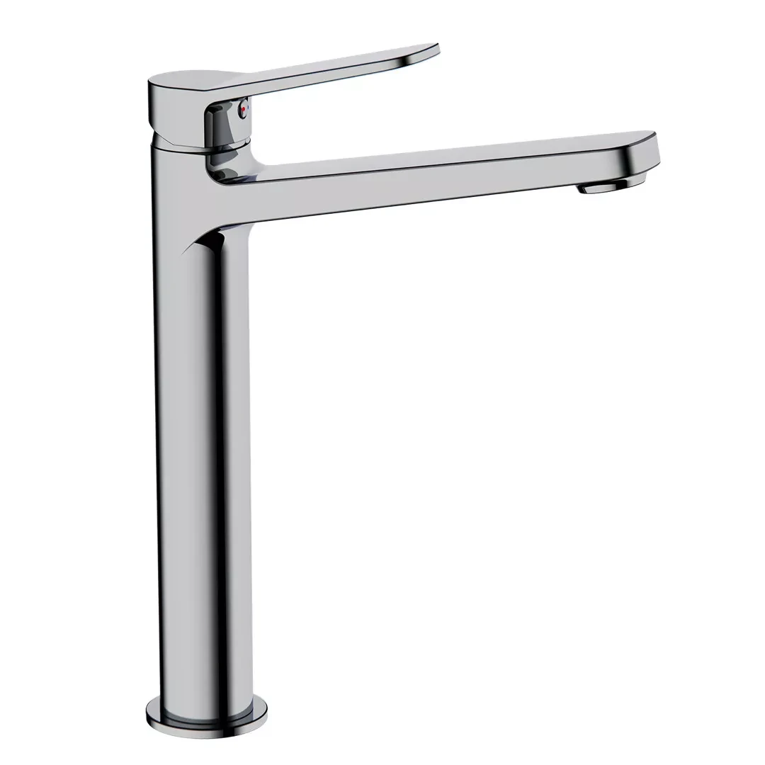 Смеситель для умывальника высокий Frap F1061-2 Хром (F1061-2)