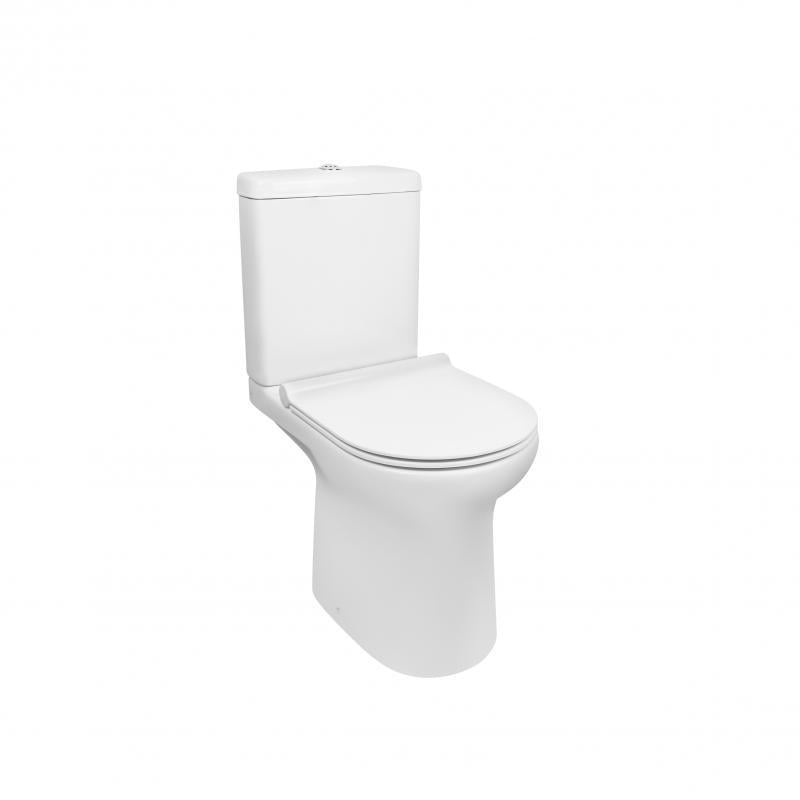 Унитаз Q-tap Kolibri с сиденьем Soft-close QT1022C667PW