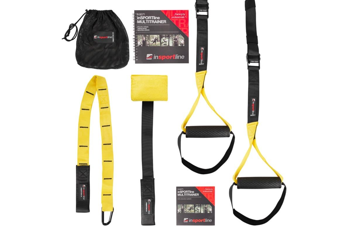Підвісна система для силових тренувань inSPORTline MultiTrainer Жовтий (277095)