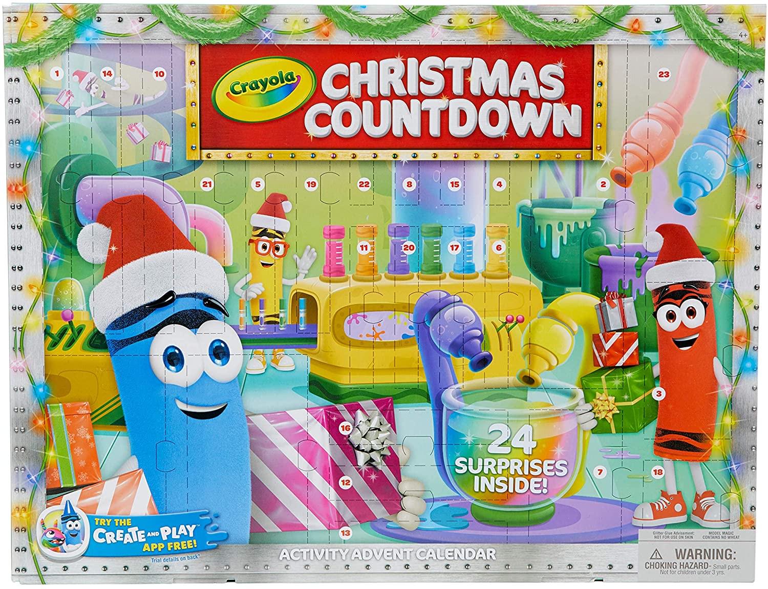 Адвент календарь Crayola Christmas Countdown (CR04)