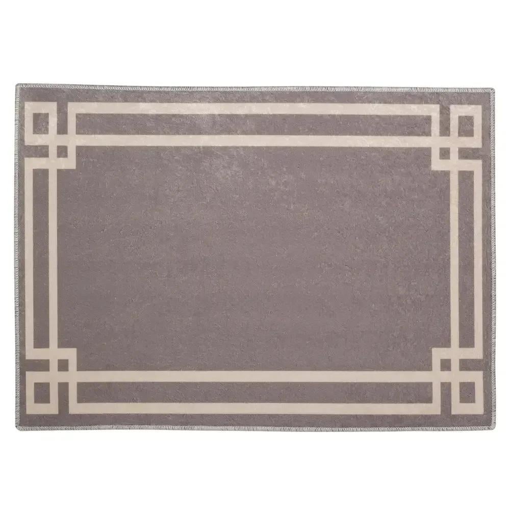 Коврик универсальный антискользящий 3D Besser KM-36460 с рисунком из полипропилена 50х70 см Бежевый (150-84-36460.5) Коврик универсальный антискользящий 3D Besser KM-36460 с рисунком из полипропилена 50х70 см Бежевый (150-84-36460.5)