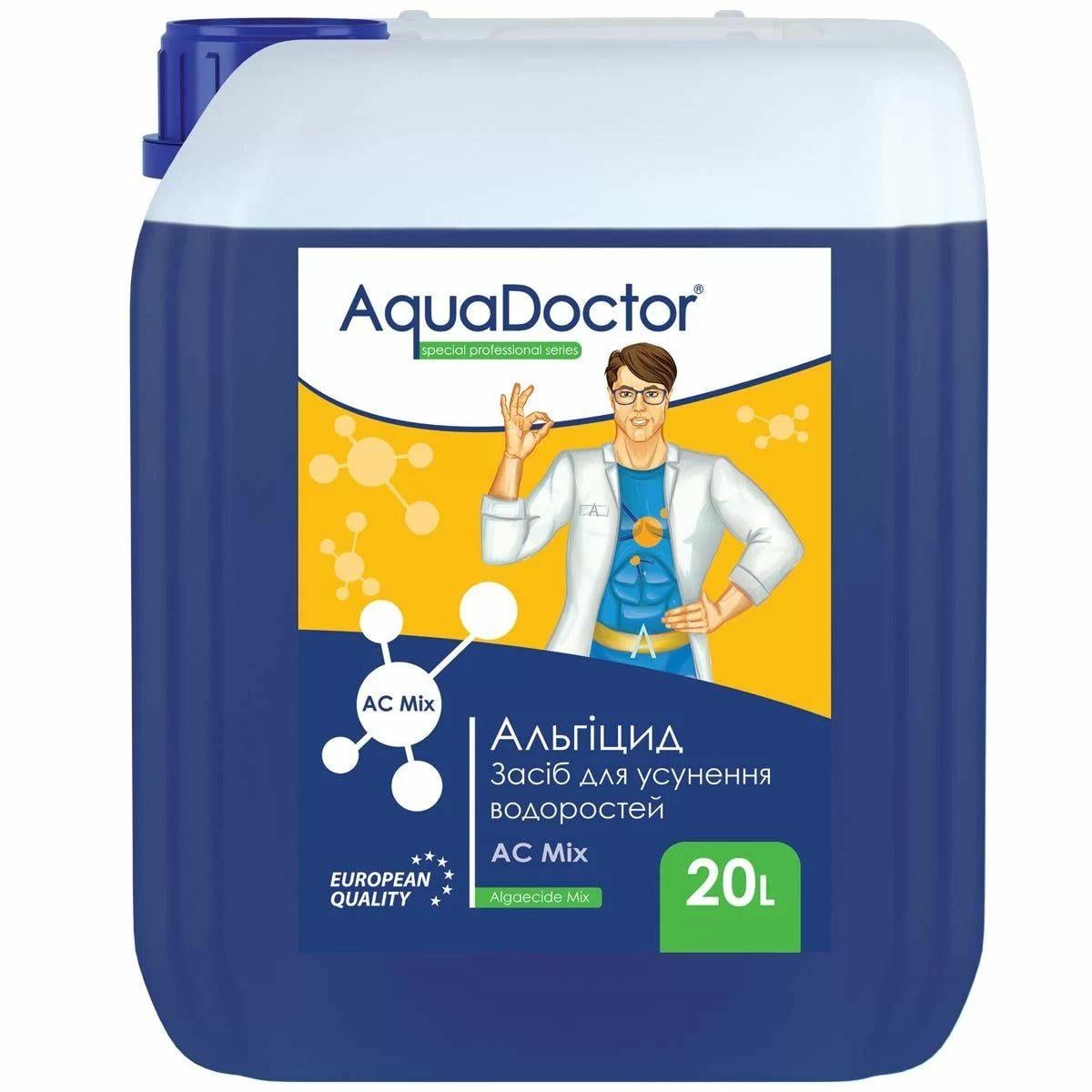 Альгицид для борьбы с водорослями AquaDoctor AC MIX 20 л (ST000025931)