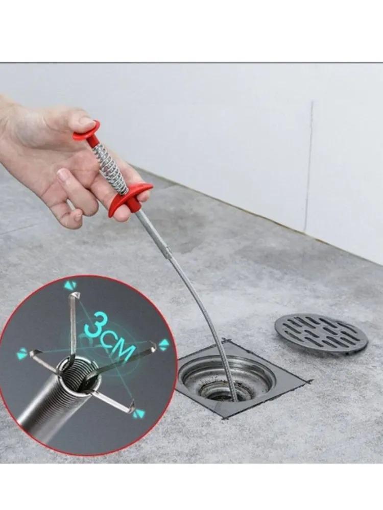 Инструмент для прочистки труб с щипцами BRS многофункциональный 60 см (16) - фото 6