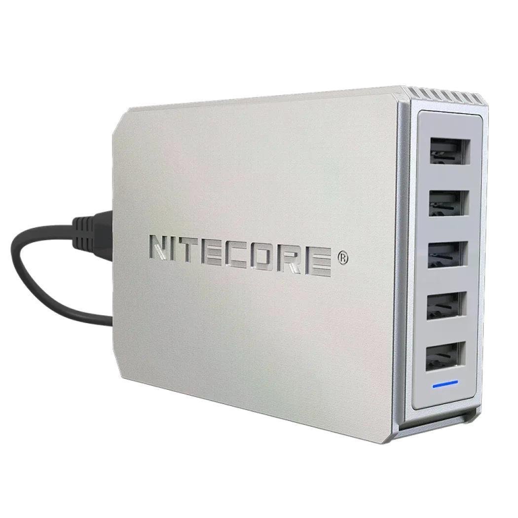 Зарядний пристрій Nitecore UA55 USB п'ятиканальний (27831895) Зарядний пристрій Nitecore UA55 USB п'ятиканальний (27831895)