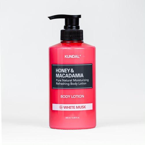 Лосьйон для тіла Kundal Honey&Macadamia Body Lotion White Musk 500 мл (740050)