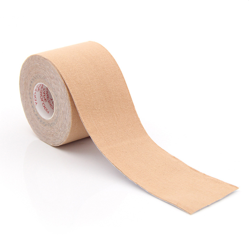 Тейп кінезіологічний Kinesiology Tape 5 см х 5 м Тілесний (20355974)