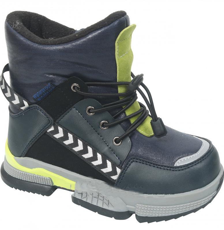 Дутики с натуральной шерстью TOM.M 7827C р. 32 Синий