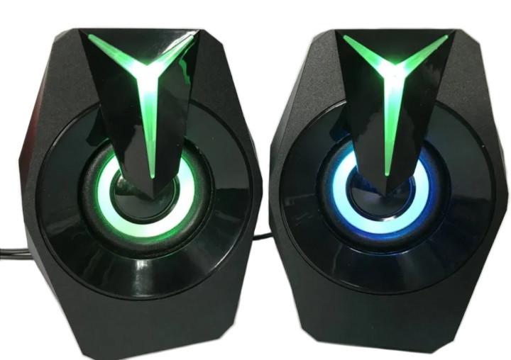 Колонки компьютерные USB Prime K8 Черный (015960)