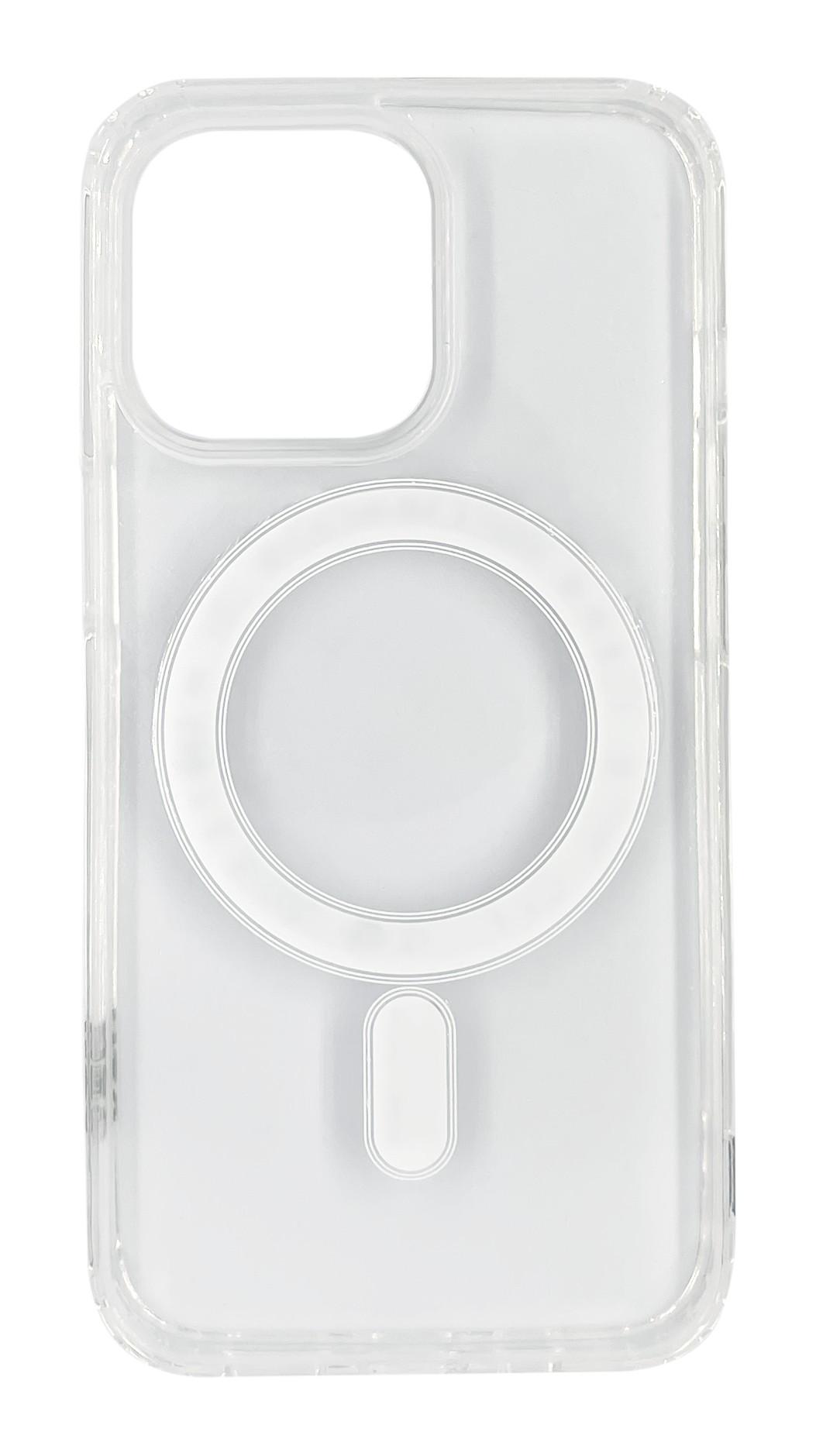 Магнитный чехол XON PhoneCase Magnetic для iPhone 13 Pro (PCMA1113300T 1868) Прозрачный
