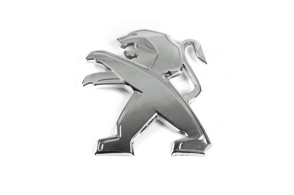 Передний значок 9673874777 Davs Auto для Peugeot 207 abs-пластик Хром