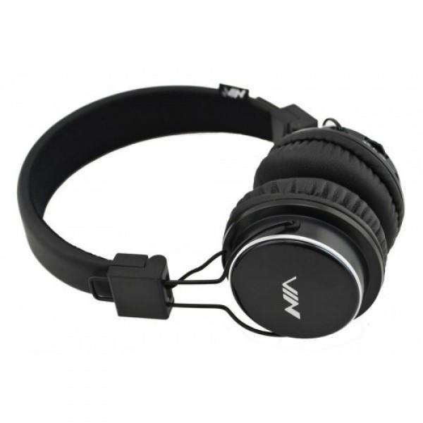 Навушники NIA-Q8 Plus Bluetooth Радіо з MP3 Плеєром Чорний