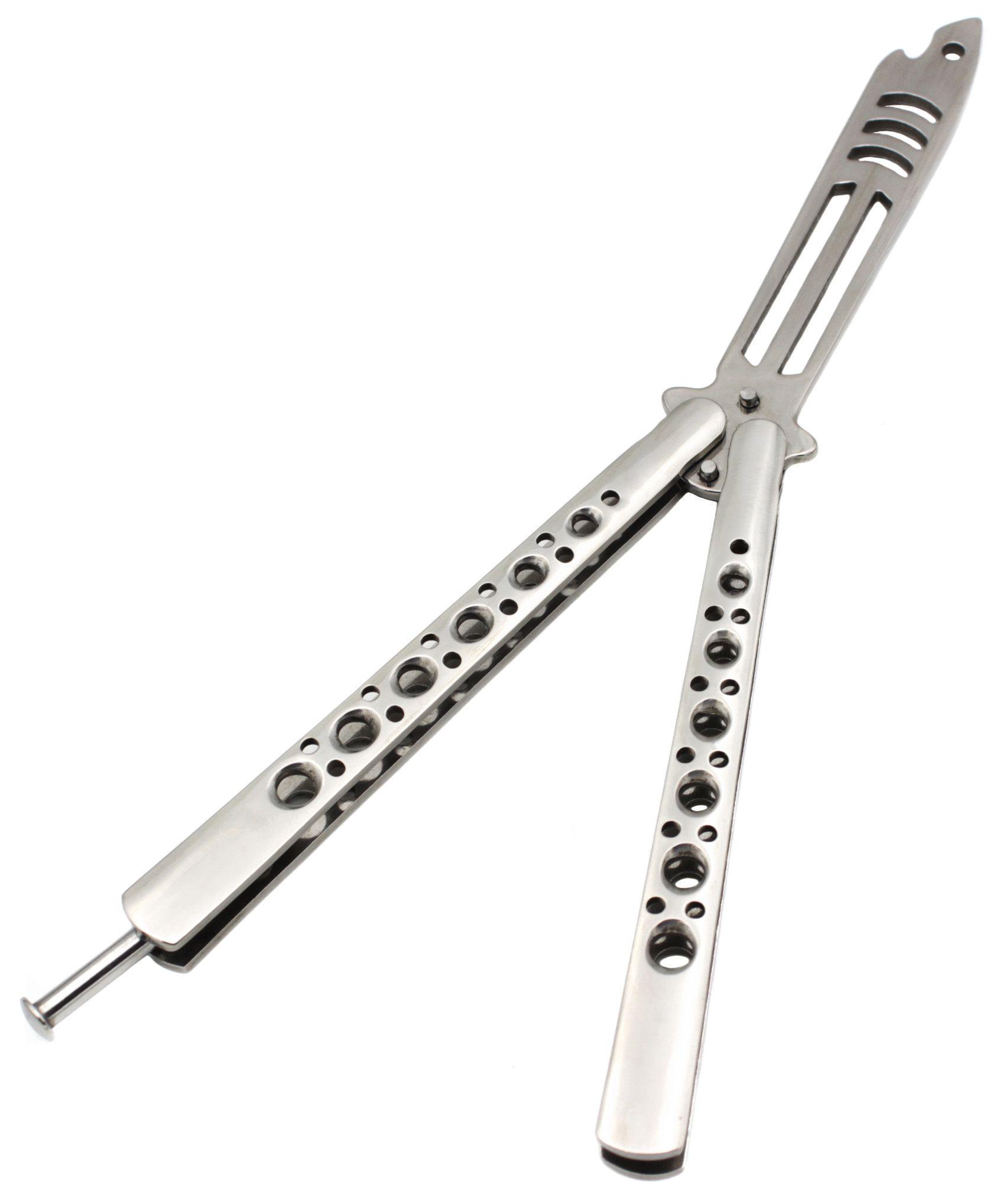 Нож-бабочка тренировочный Metallic AK1 (17590) - фото 2 Нож-бабочка тренировочный Metallic AK1 (17590) - фото 2