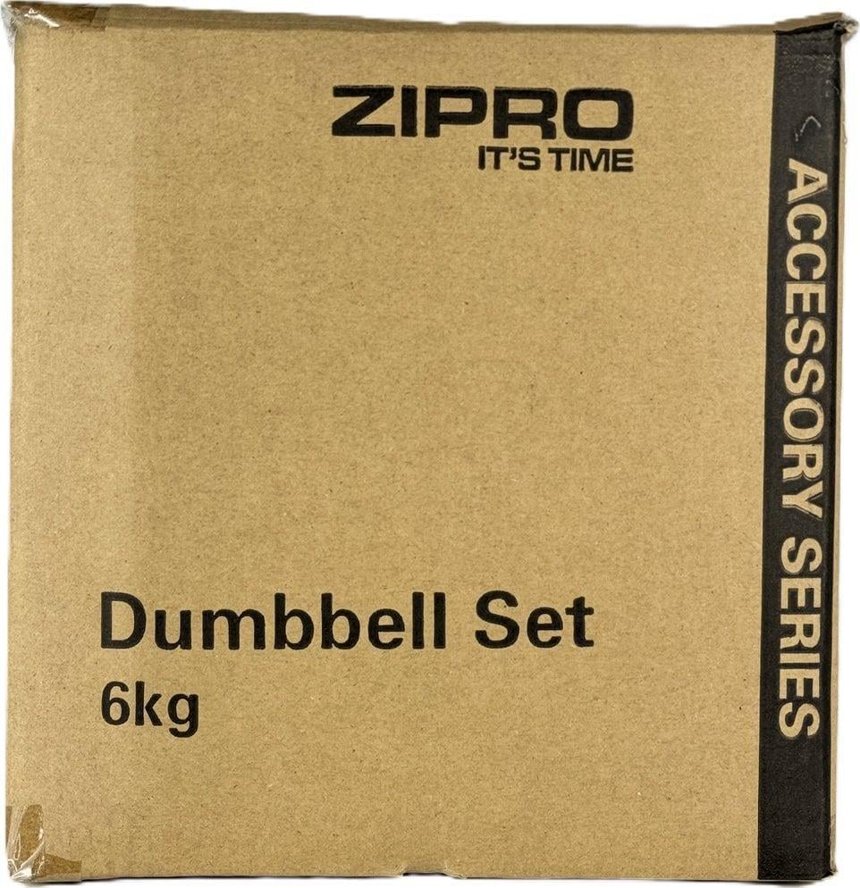 Набір неопренових гантелей Zipro 6 кг (441101) - фото 6