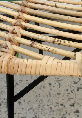 Стул плетеный Терра из ротанга на металлической основе (st10875) - фото 5 Стул плетеный Терра из ротанга на металлической основе (st10875) - фото 5