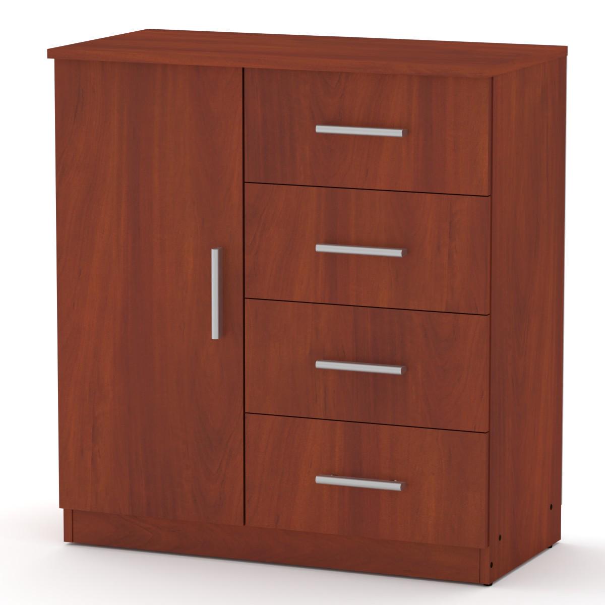 Комод для речей Компаніт 4+1А Яблуня - фото 1 Комод для речей Компаніт 4+1А Яблуня - фото 1