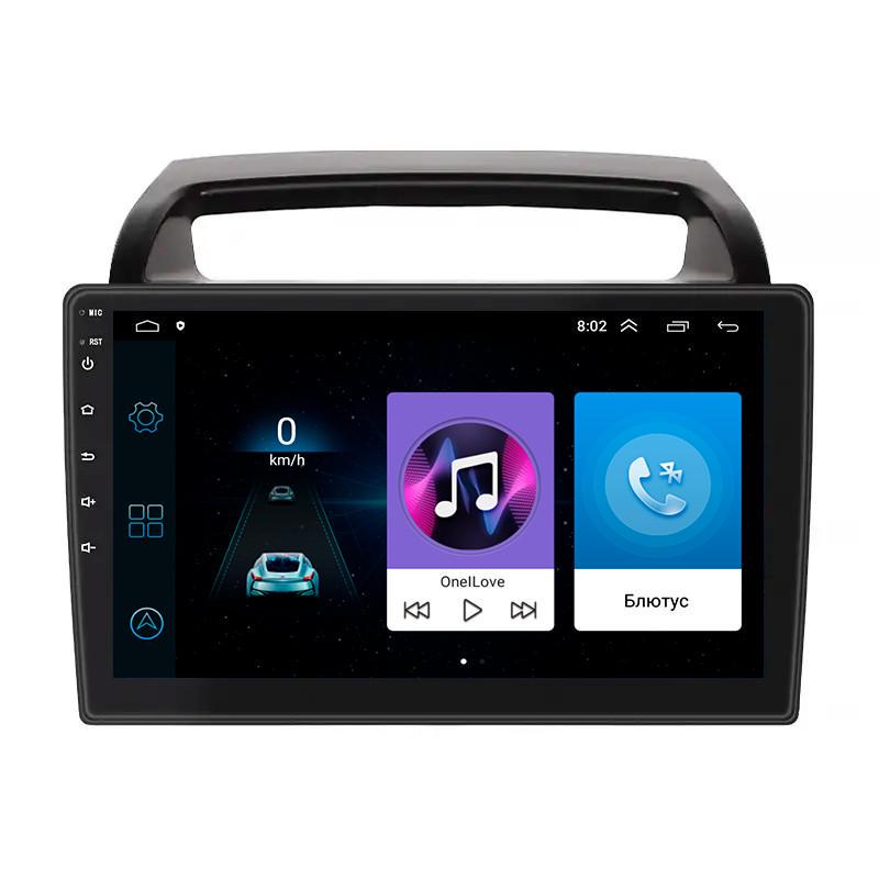 Автомагнітола штатна Lesko для Kia Carnival II 2006-2014 9" 1/16Gb Wi-Fi GPS Base MOB