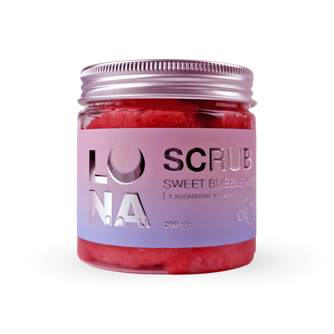 Скраб для тела Luna Moon Scrub Sweet Bubble Kiss 200 г Скраб для тела Luna Moon Scrub Sweet Bubble Kiss 200 г