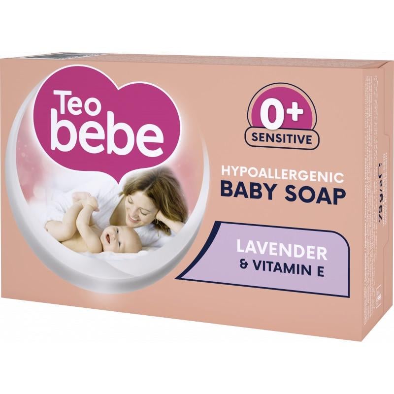 Мило дитяче Teo Bebe лаванда 75 г (3800024045271)