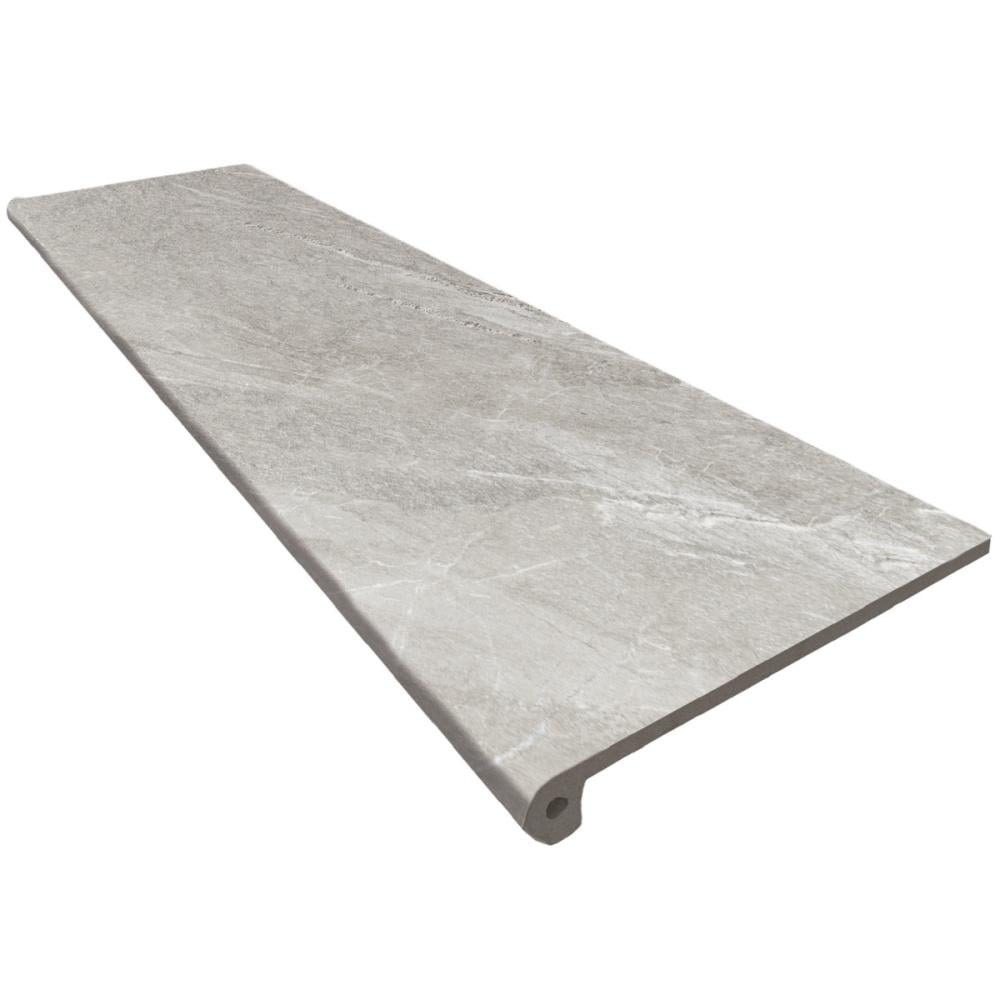 Ступенька клинкерная Peldano Ml Imperial Arian светло-серая 40x1200x330 мм (004626)