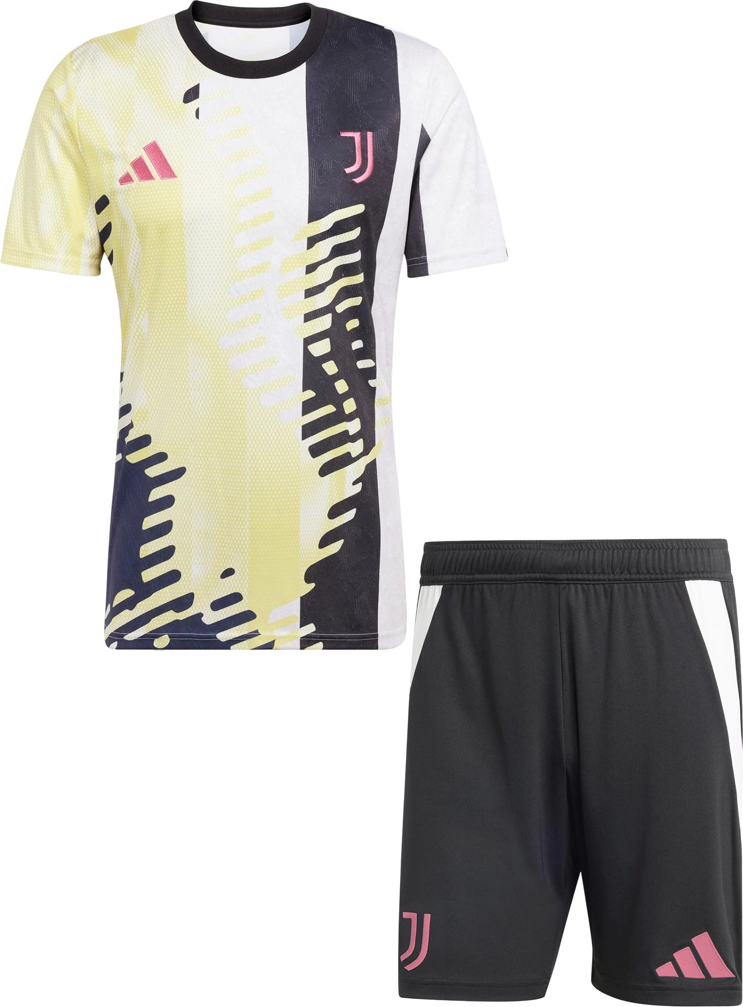 Футбольная форма Ювентус 2024-2025 тренировочная S Желто-белый (F0119)