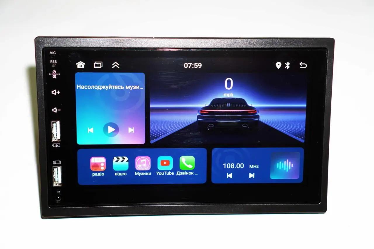 Автомагнітола 2Din Pioneer 8708U екран 8'' Android 14 2Gb/32Gb Bluetooth/Wi-Fi/GPS/USB/microSD (8039)