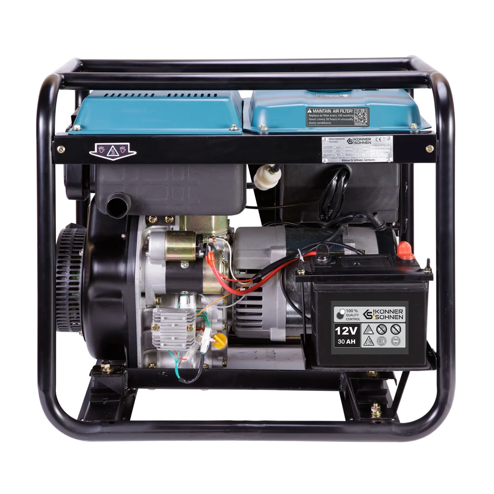 Генератор дизельный Konner&Sohnen KS 9100HDE-1/3 ATSR EUROV 230/400V 7,5 кВт (09001)