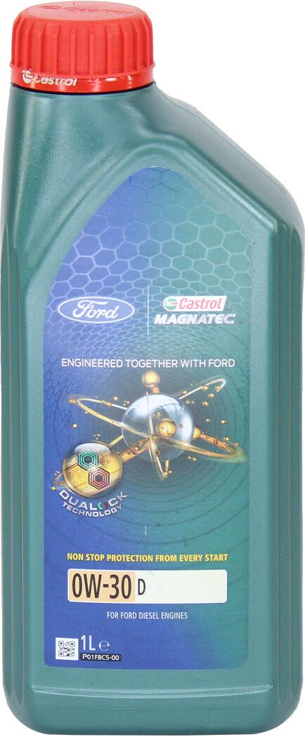 Моторное масло бензин/дизель Castrol Magnatec 0W-30 Ford Professional D 1 л