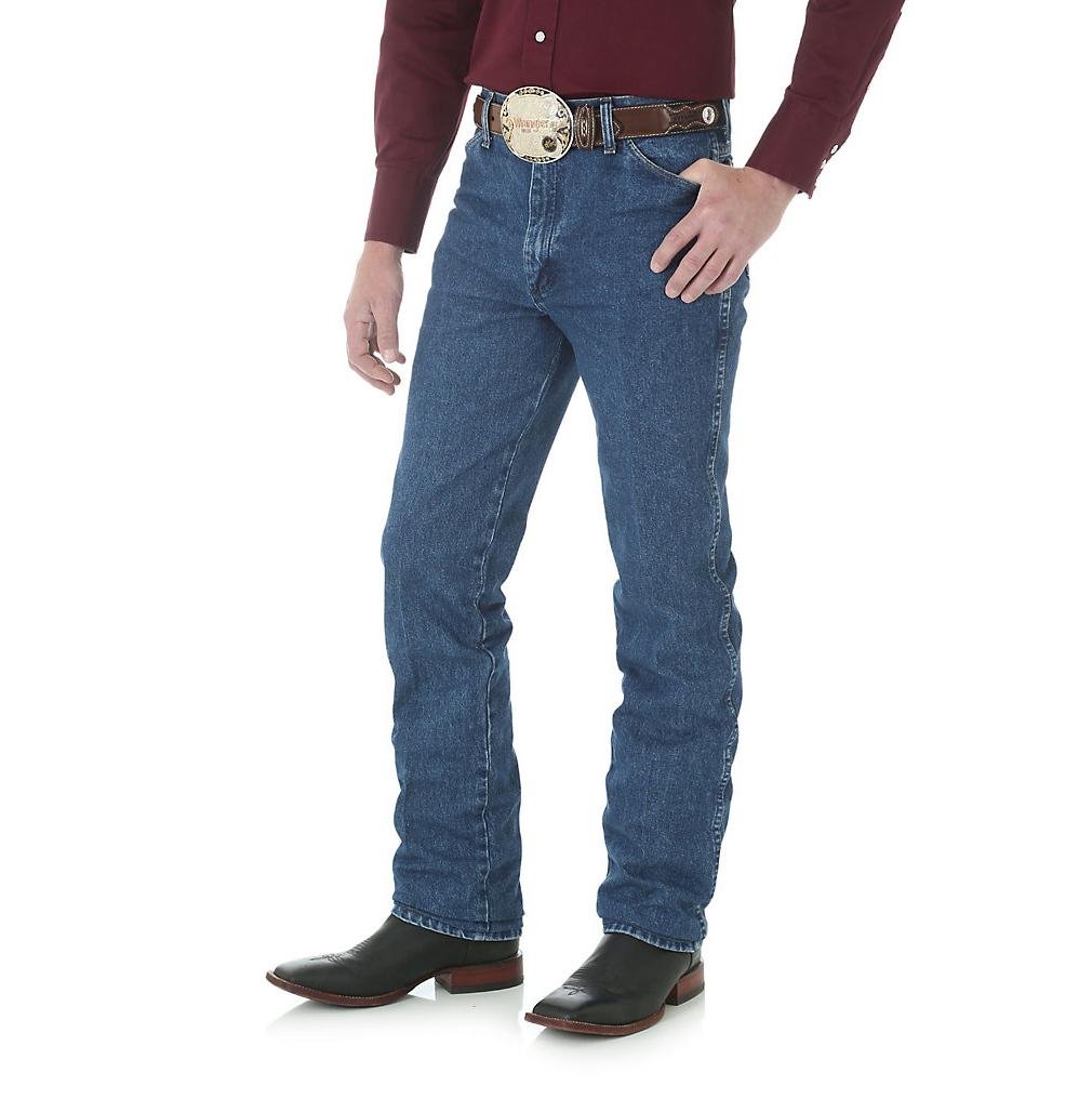 Джинсы мужские узкие Wrangler Cowboy Cut Stonewashed W38 L34 (936gbk)